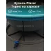 Купель для бани на металлическом каркасе